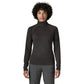 Patagonia Women's R1 Ultralight 1/2-Zip Pullover featuring lightweight recycled polyester double-knit fabric, deep front zipper and vertical zippered chest pocket.