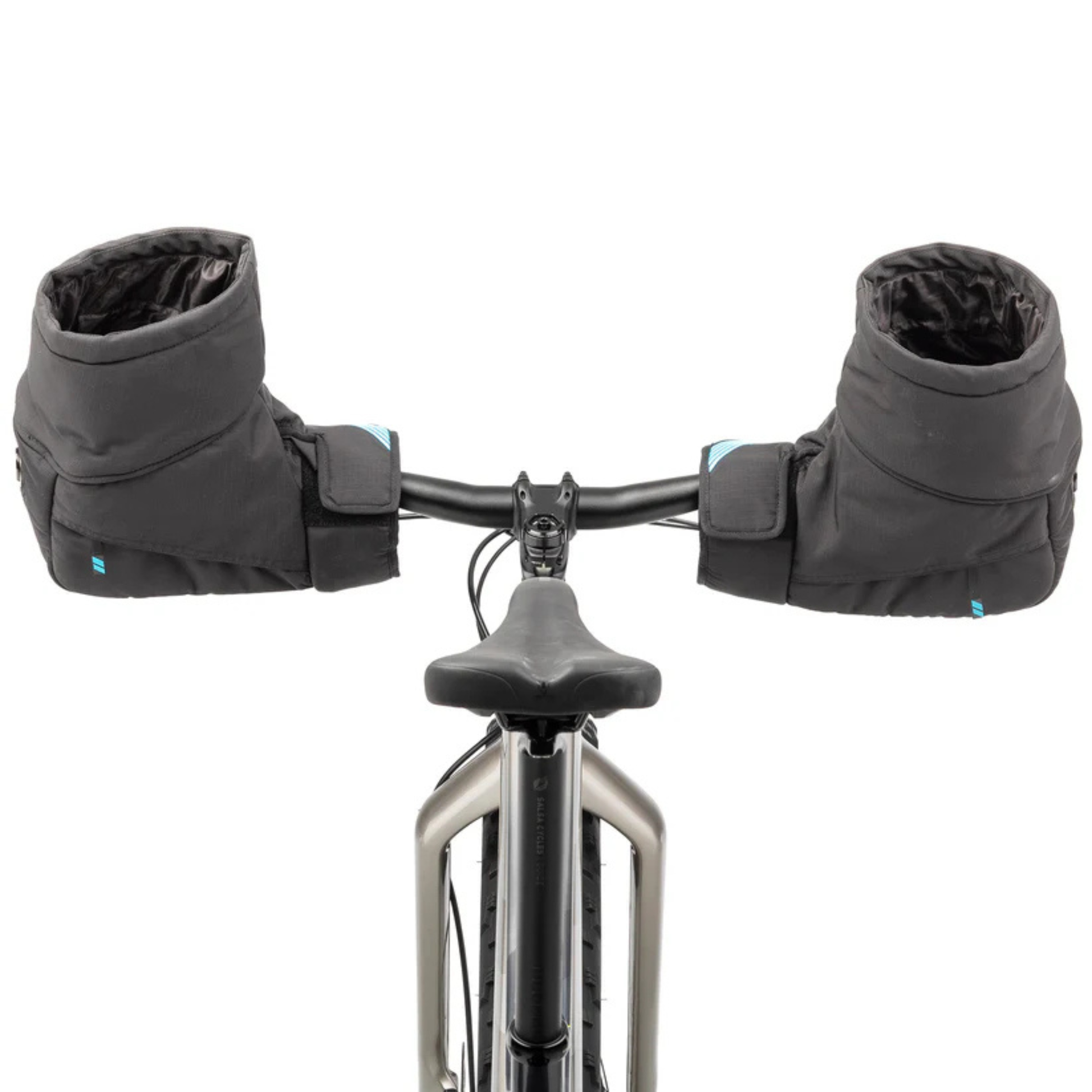 45nrth Cobrafist pogies flat bar back view