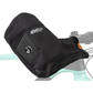 45NRTH Draugenklaw flat bar cycling pogies with nylon shell, open wrist design, reflective details and bar-end attachment for winter wind protection.