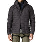 Patagonia Men's Durable Down Hoody featuring abrasion-resistant ripstop fabric, insulated adjustable hood, full-length zipper and quilted down construction.