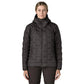 Patagonia Women's Durable Down Hoody featuring abrasion-resistant ripstop fabric, insulated adjustable hood, full-length zipper and quilted down construction.