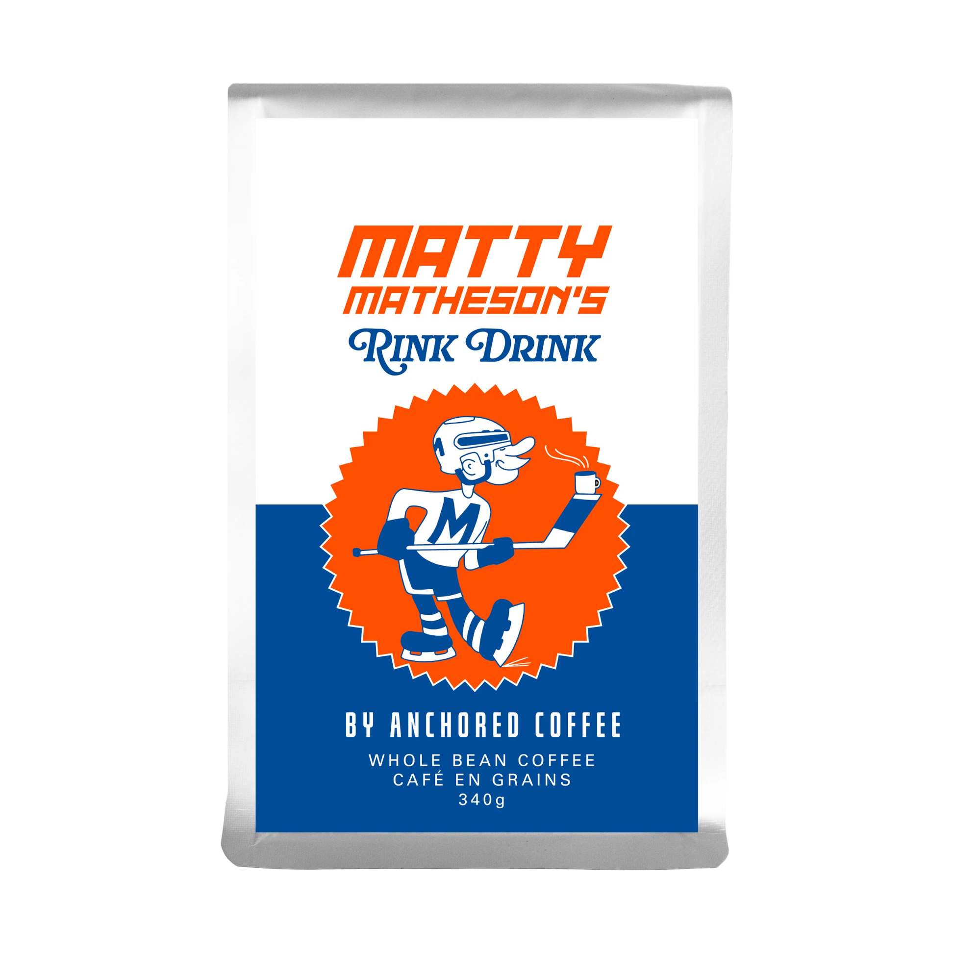 Rink Drink coffee bag closeup