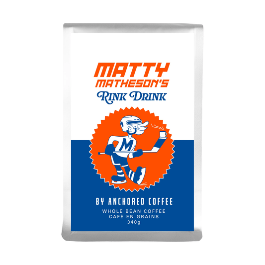 Rink Drink coffee bag closeup