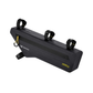 Black bike frame bag with Apidura branding on a white background