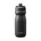 Camelbak Podium Steel 18oz bottle closeup view in Black