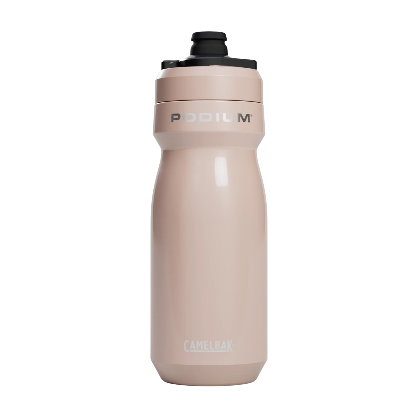 Camelbak Podium Steel 18oz bottle closeup view in Petal