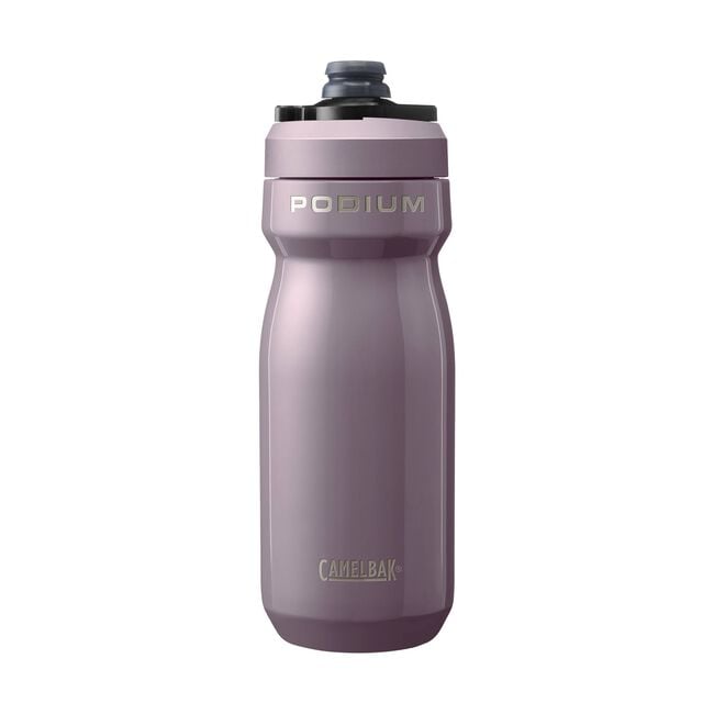 Camelbak Podium Steel 18oz bottle closeup view in Violet
