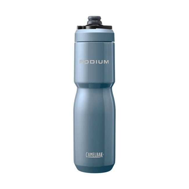 Camelbak Podium Steel 22oz bottle closeup view in Pacific