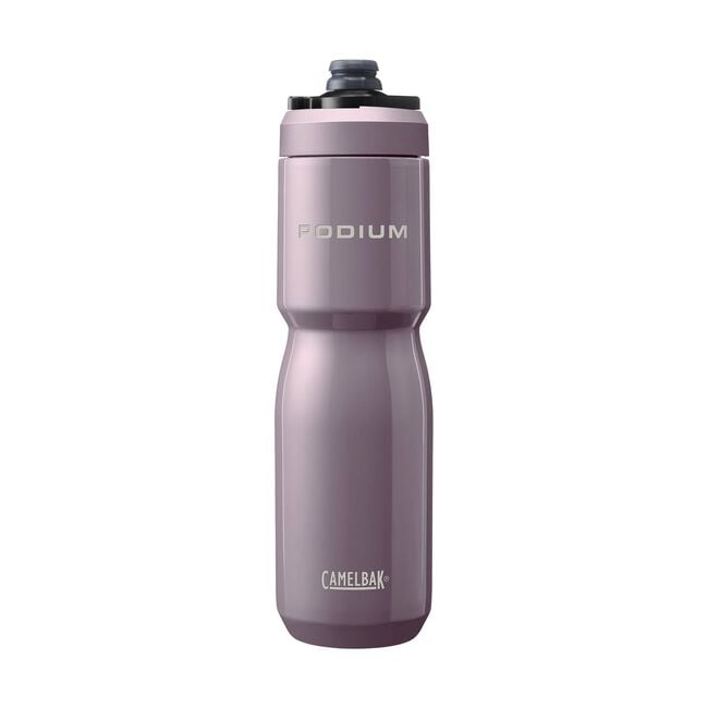 Camelbak Podium Steel 22oz bottle closeup view in Violet