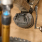 Revelate Designs Ultra Joey downtube bag, a lightweight Challenge Ultra 200 X bikepacking bag with roll-down closure and stable off-road mounting.
