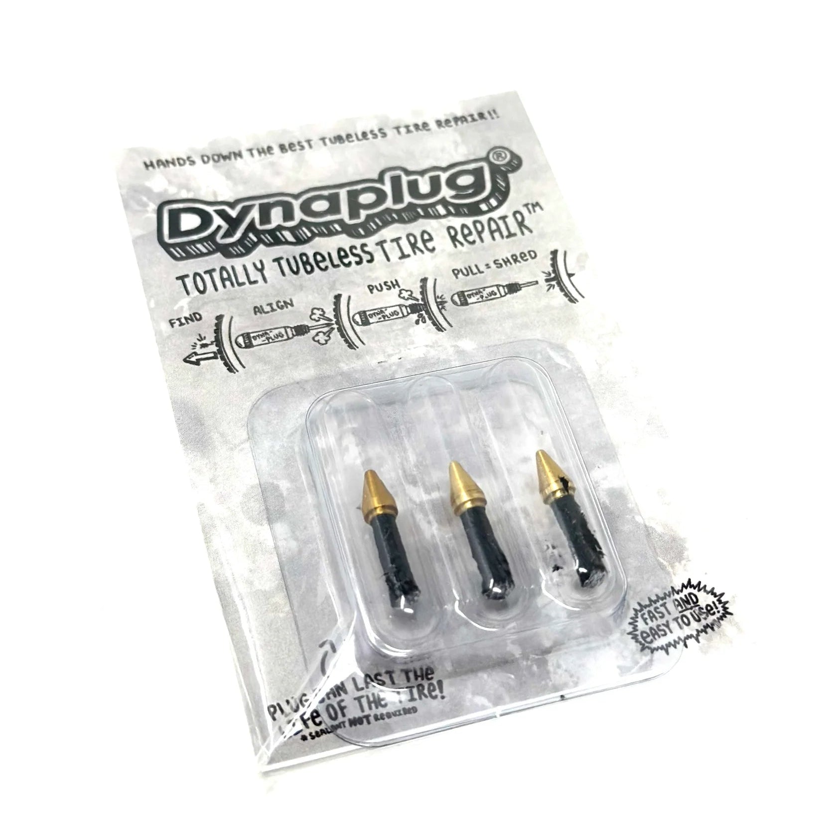 Dynaplug pack of 3 soft nose tip inside the package 