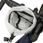 Revelate Designs Speedbag lightweight bikepacking feed bag, with a slim contoured shape, bottle storage and stretch pocket for fast rides and ultra racing