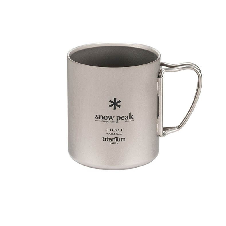 スノーピーク　スペシャルミーティング　MUG300 Snow Peak | Ti-Double 300 Cup | Dismount Toronto – Dismount Bike Shop