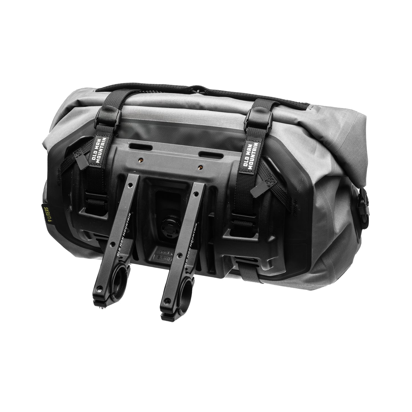Old Man Mountain Manzanita Cradle with top load bicycle bag for bikepacking and touring