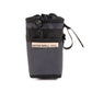 Outer ShellStem Caddy bicycle handlebar bag in Graphite EcoPak designed for storing essentials on your bike