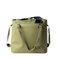 RUX 15L Waterproof Tote in Green designed for travel, commuting, everyday carry, camping with accessory and laptop compartments