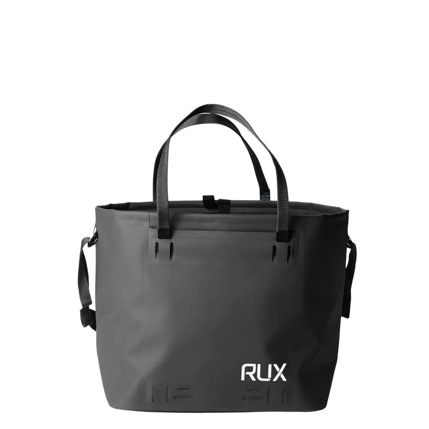 Rux 30L Waterproof Tote for gear hauling and storage and everyday carry.  Ideal for commuting, camping, travel, rock climbing, and biking gear carry and storage.