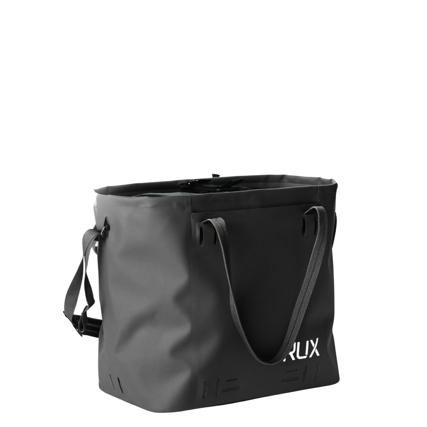 Rux 30L Waterproof Tote for gear hauling and storage and everyday carry.  Ideal for commuting, camping, travel, rock climbing, and biking gear carry and storage.