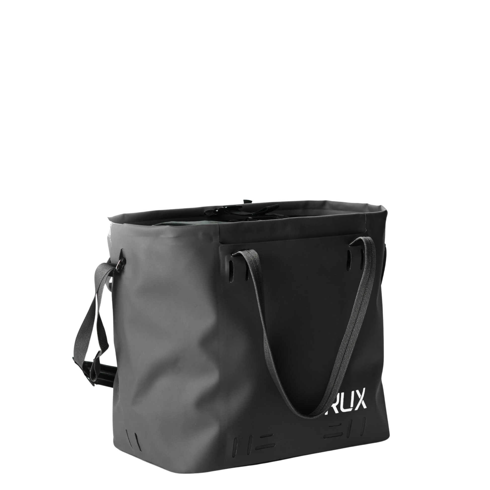 Rux 30L Waterproof Tote for gear hauling and storage and everyday carry.  Ideal for commuting, camping, travel, rock climbing, and biking gear carry and storage.