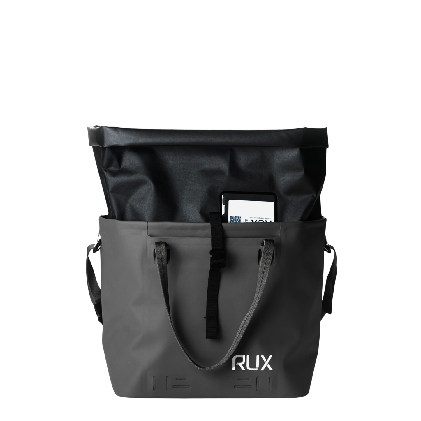Rux 30L Waterproof Tote for gear hauling and storage and everyday carry.  Ideal for commuting, camping, travel, rock climbing, and biking gear carry and storage.