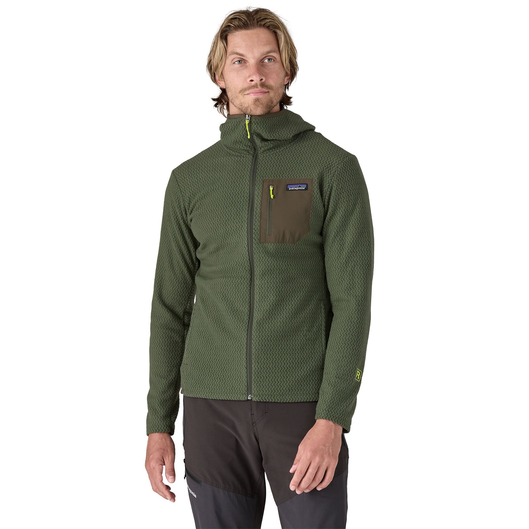 Patagonia Men s R1 Air Full Zip Hoody Torrey Pine Green M