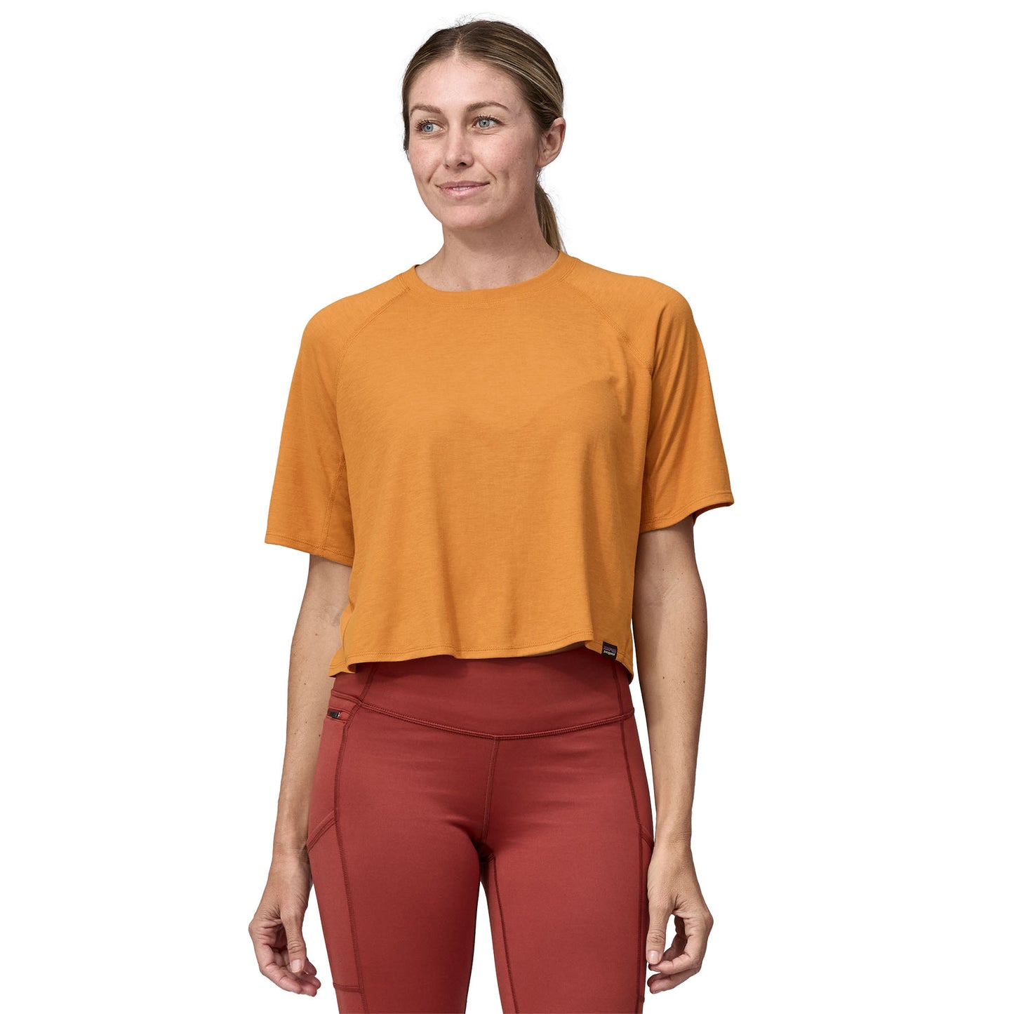 W's Cap Cool Trail Cropped Shirt