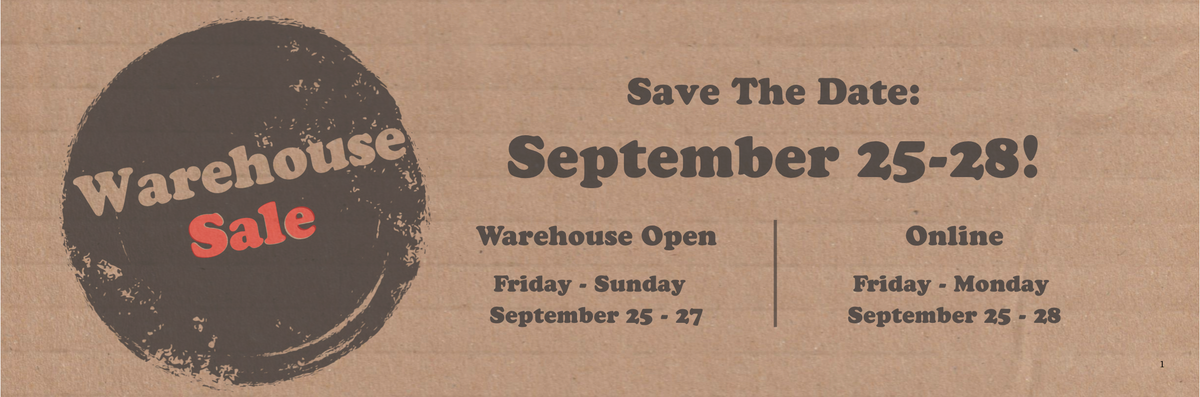 Dismount Bike Shop Warehouse Sale September 25-28, 2026