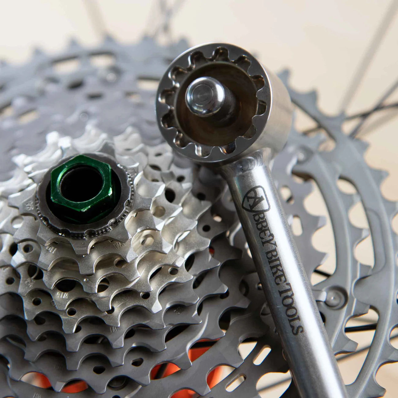 Abbey XTR 9 Tooth Crombie Tool with cassette detail