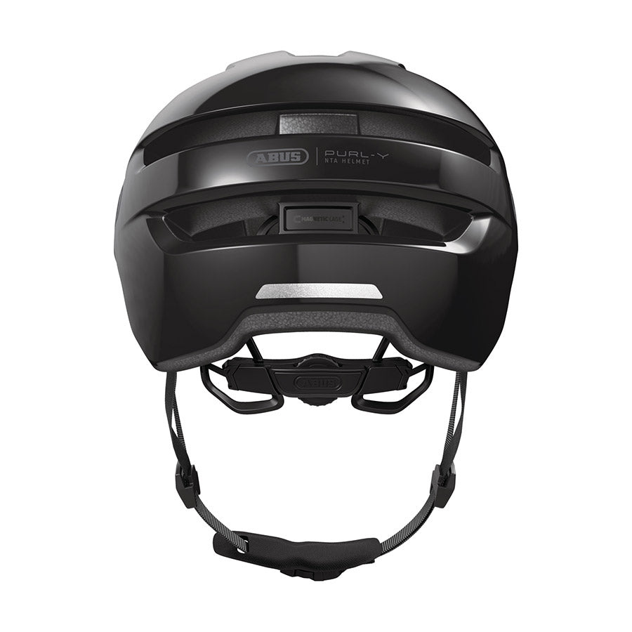 ABUS PURL Y urban helmet back view
