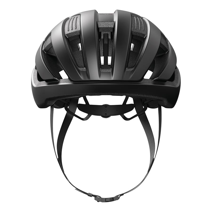 ABUS WingBack helmet velvet black front view