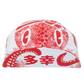 SimWorks Art Collective Tako Party cycling cap front view