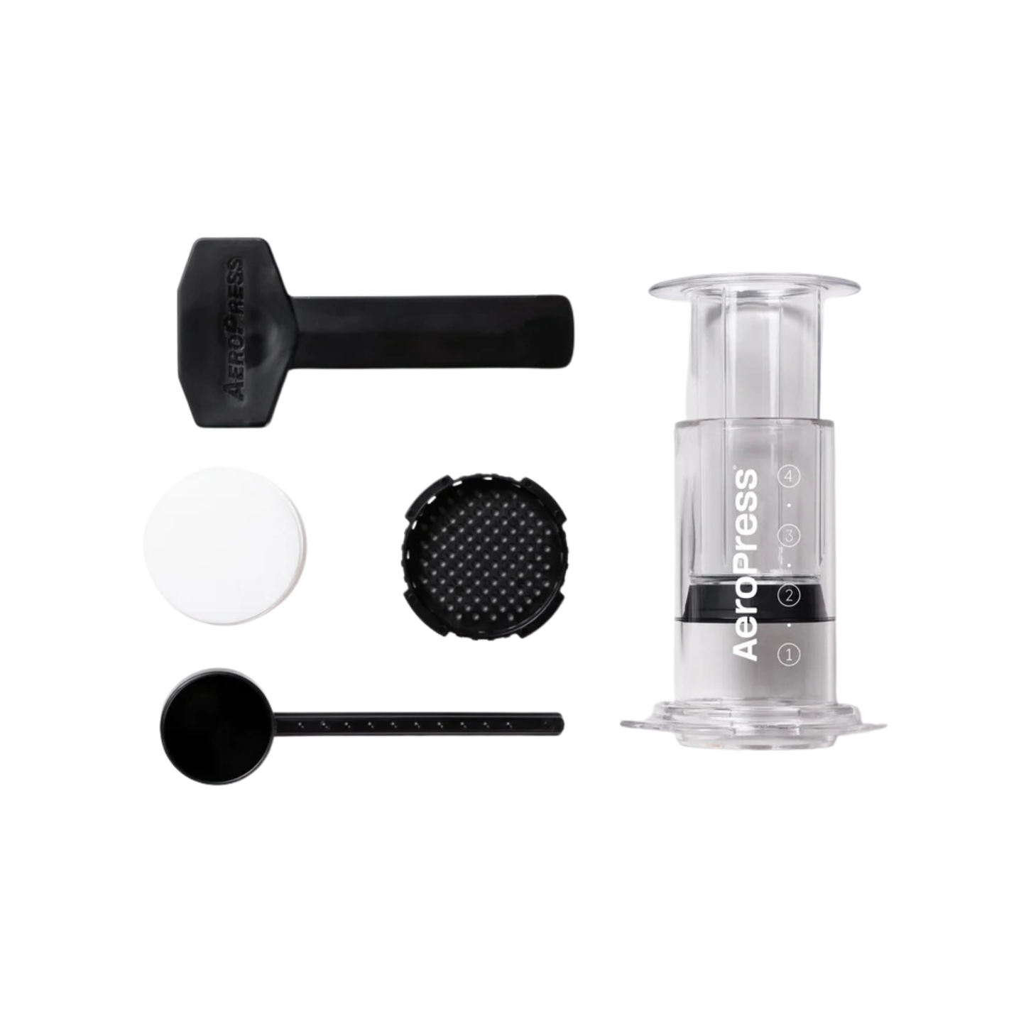 AeroPress Clear Coffee Maker full kit