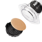 AeroPress natural paper micro filters installed before closing coffee maker
