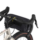 Apidura Expedition Handlebar Pack mounted on a bike back right side view