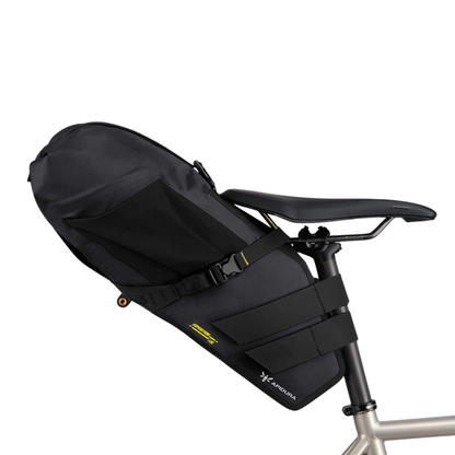 Apidura Expedition Saddle Pack 13L mounted on a bike