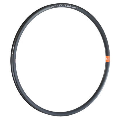 Astral Outback aluminum 650b 27.5 inch rim front complete view