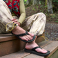 Bedrock Rockhound Sandal black in use