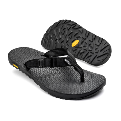 Bedrock Rockhound Sandal Abstract Rock Navy Black top view