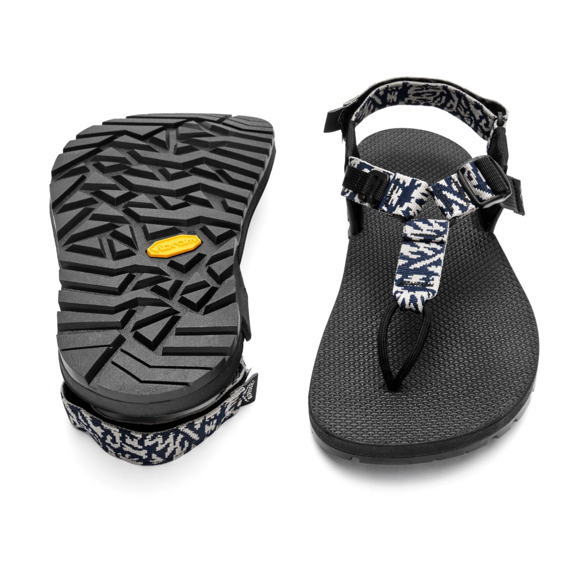 Bedrock Sandals Cairn Evo in Abstract Rock Navy Colour