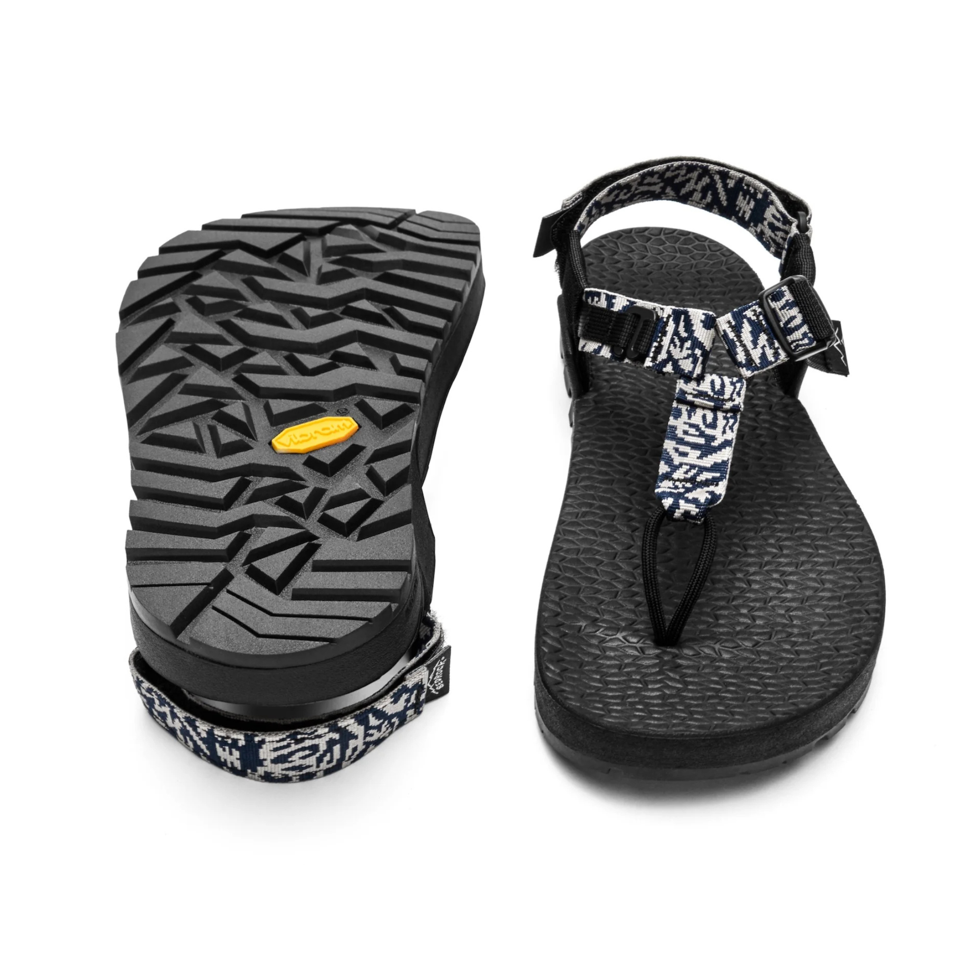 Cairn Evo C Sandals in abstract rock navy