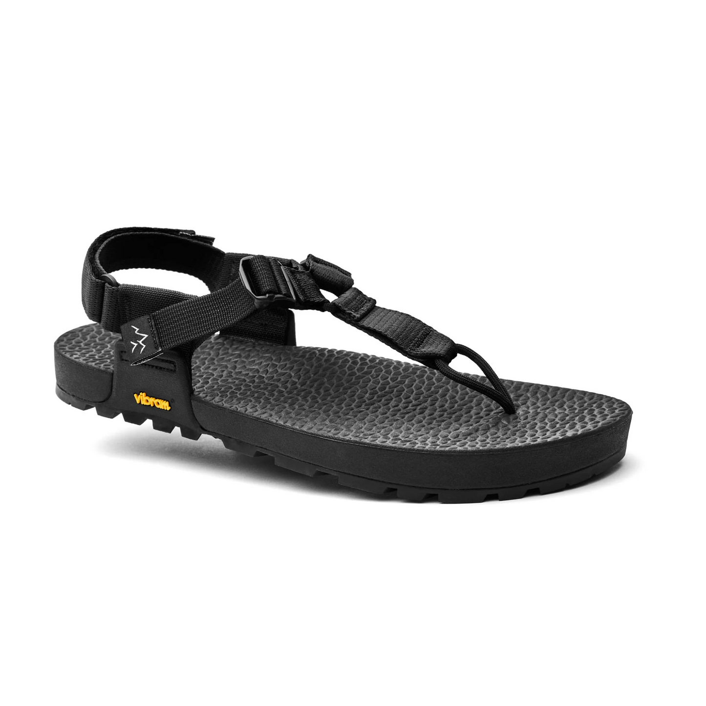 Cairn Evo C Sandals in black colour front top view
