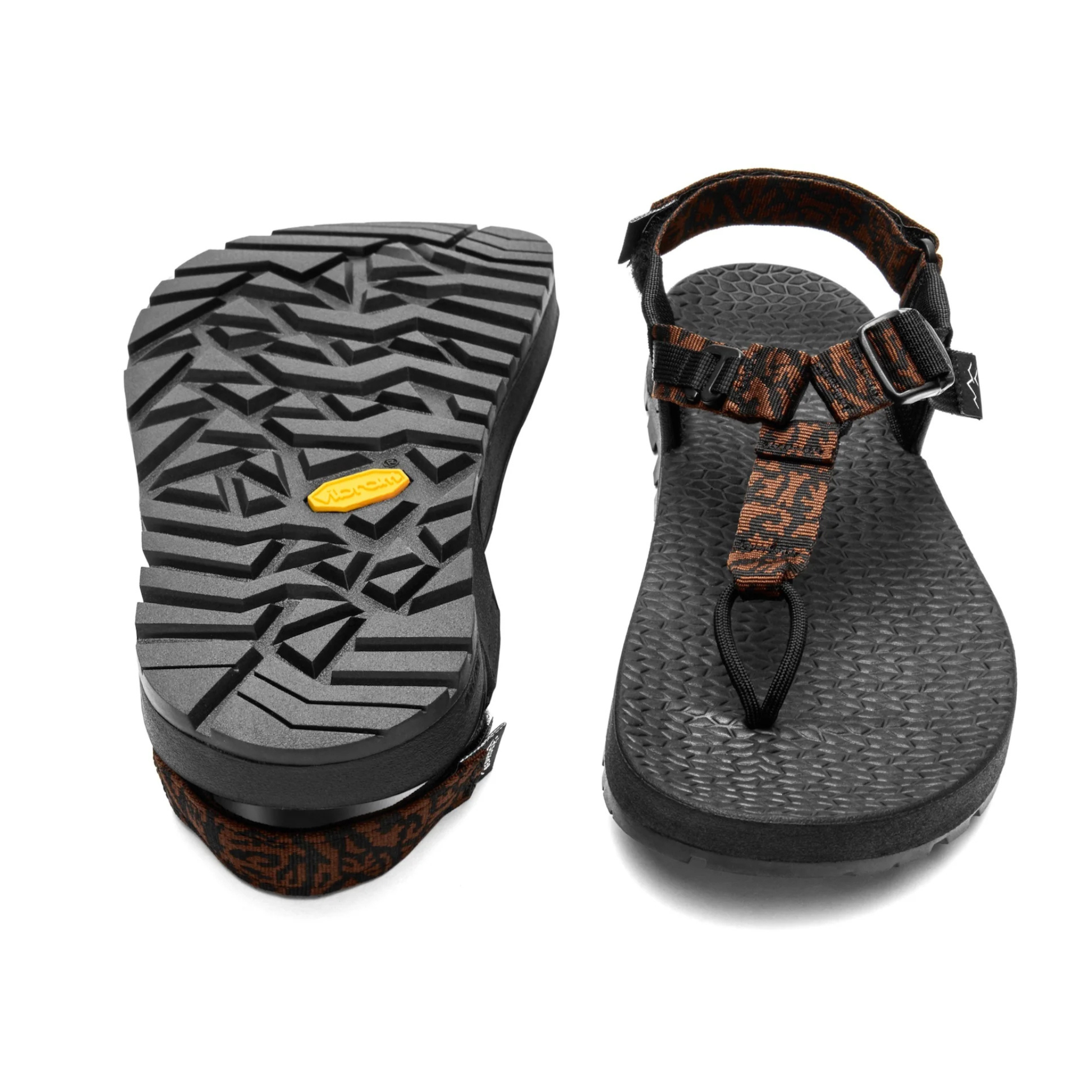 Cairn Evo C Sandals in abstract rock brown