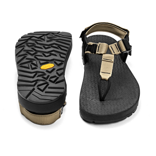 Cairn Evo C Sandals in bone tan colour  