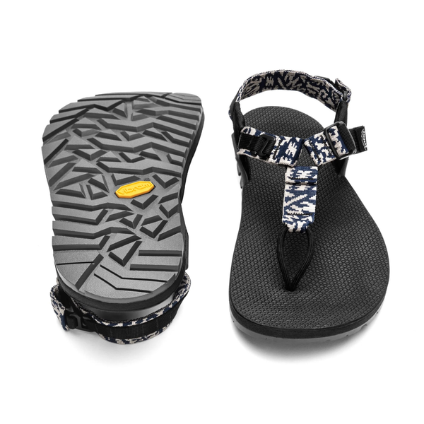 Bedrock Sandals Evo Pro in Abstract Rock Navy Colour
