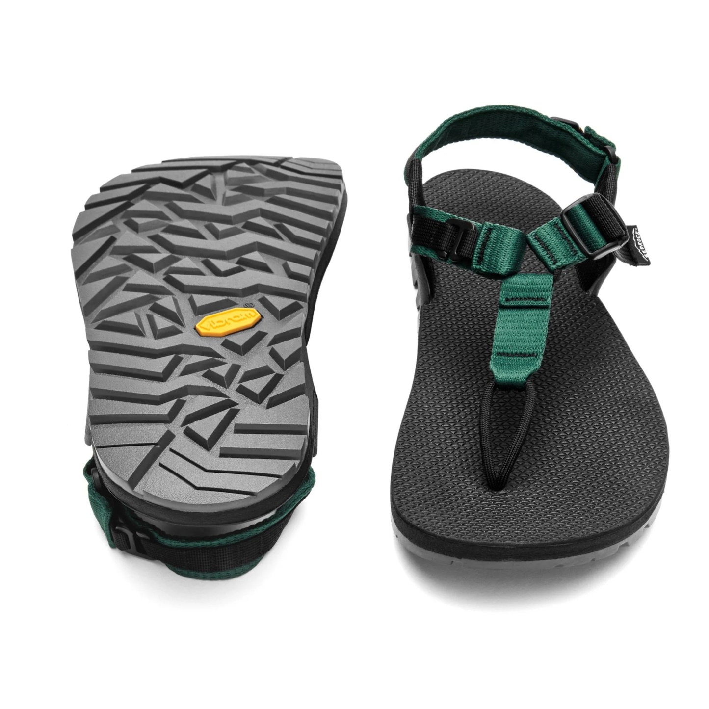 Bedrock Sandals Evo Pro in Cascade Green Colour top view