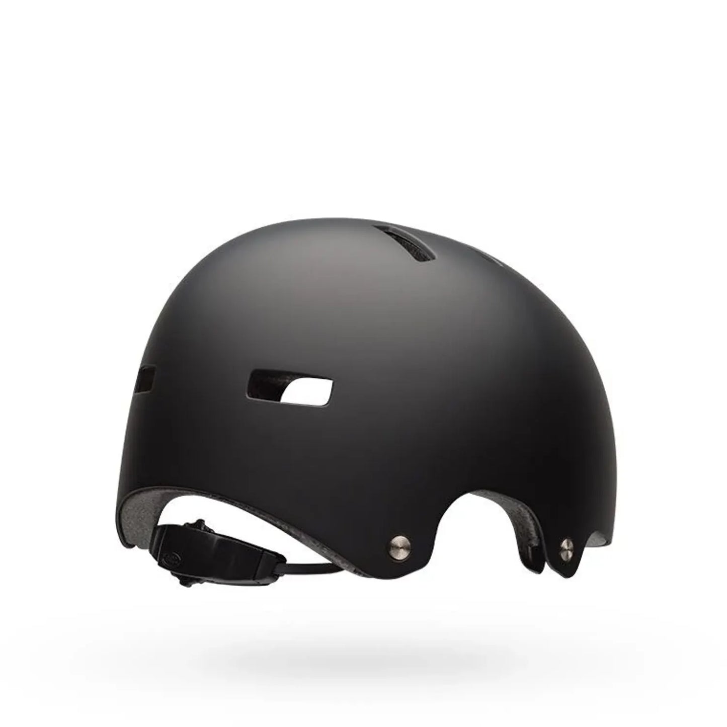 Bell Span Matte Black helmet rear right view