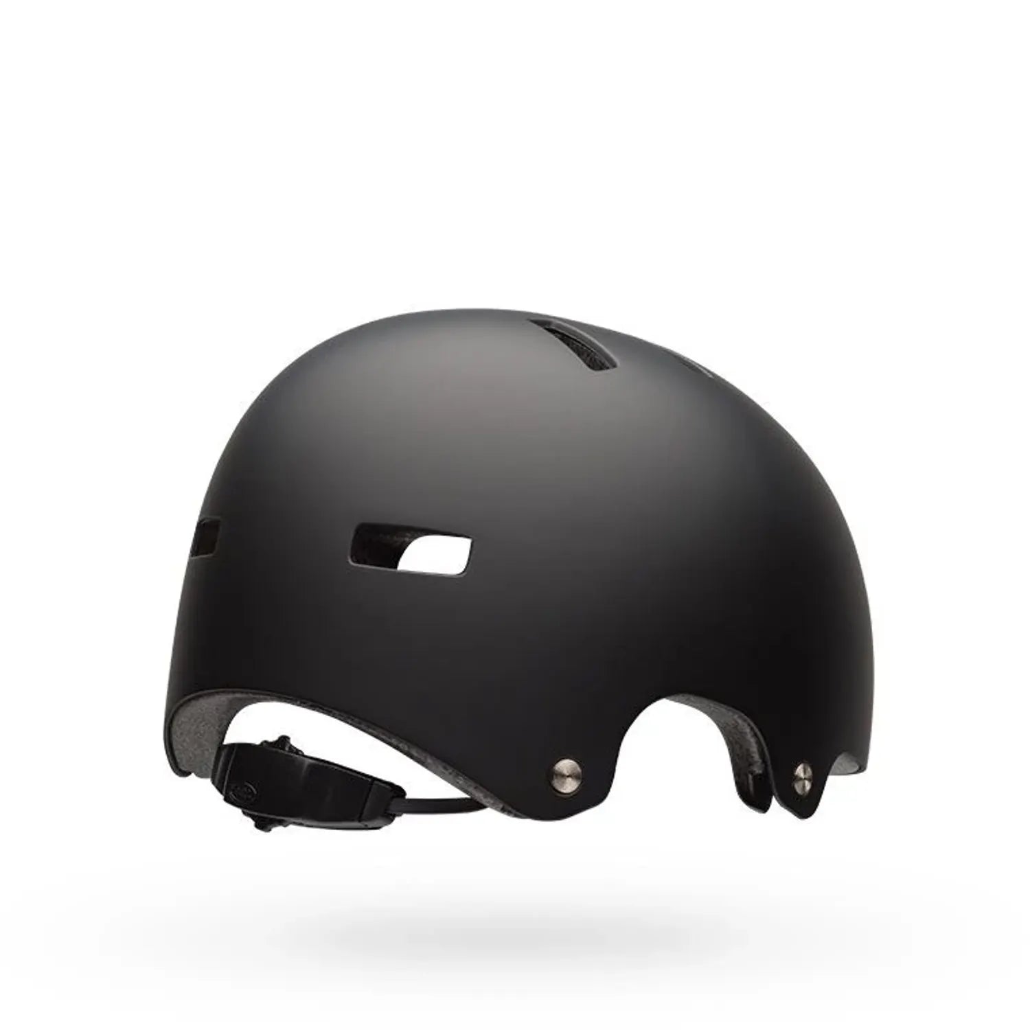 Bell Span Matte Black helmet rear right view