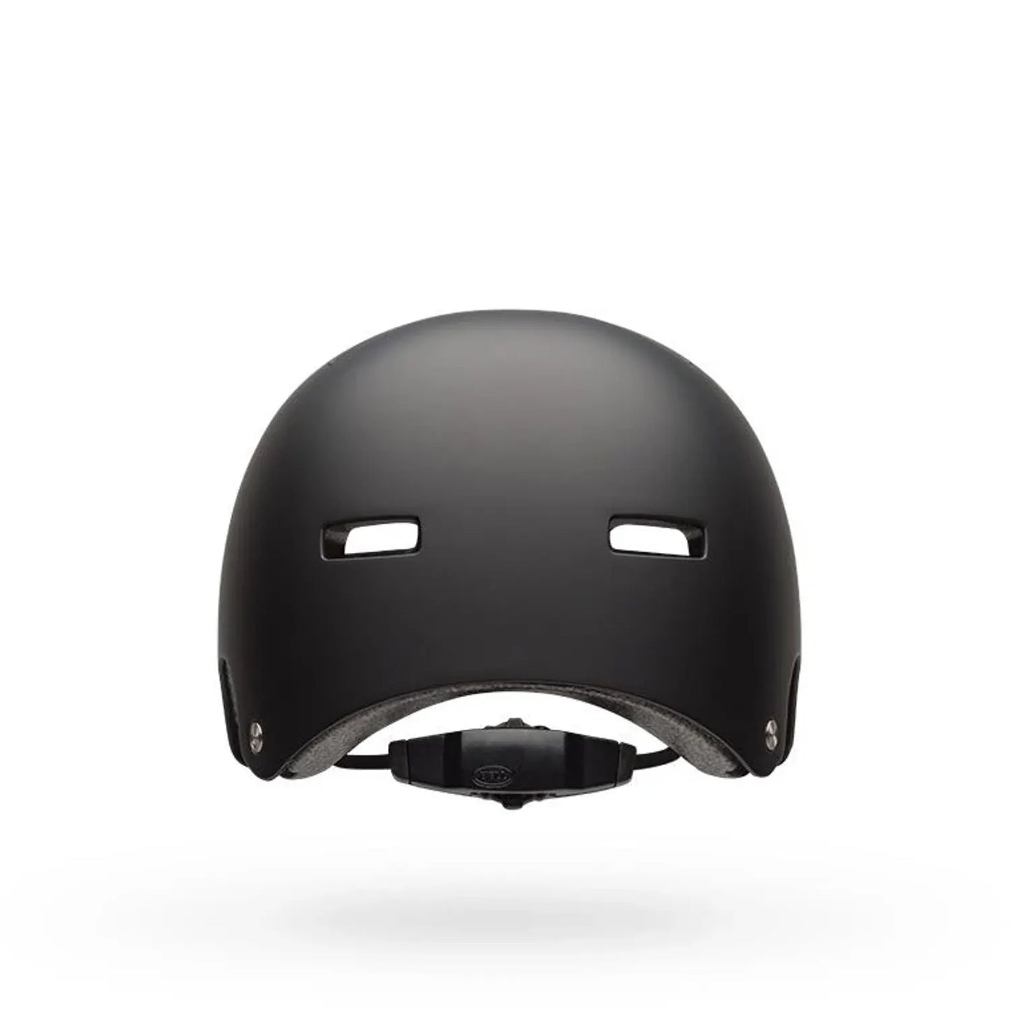 Bell Span Matte Black helmet rear view