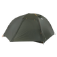 Big Agnes Copper Spur UL3 Bikepack ultralight three person tent fully assembled with the door closed