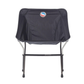 Big Agnes Skyline UL packable camping chair in jet black colour on white background